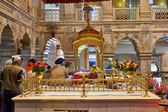 Shish Ganj Gurudwara Sikh Temple in Old Delhi
