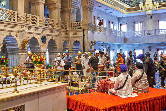 Shish Ganj Gurudwara Sikh Temple in Old Delhi