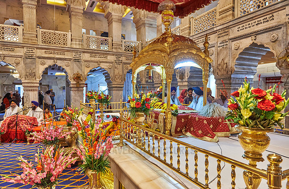Shish Ganj Gurudwara Sikh Temple in Old Delhi