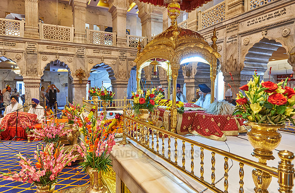Shish Ganj Gurudwara Sikh Temple in Old Delhi