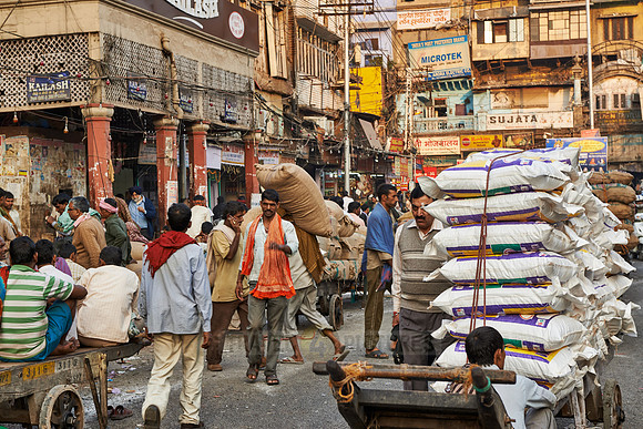 Old Dehli spice market
