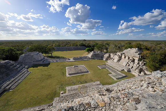 pyramids of Mayasite Edzna
