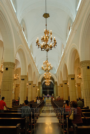 inside cathedral of Caracas