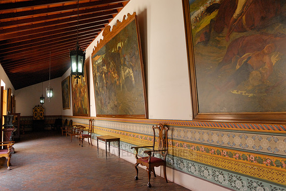 insidde Casa Natal del Libertador