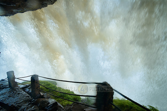 way behind El Sapo Waterfalls,