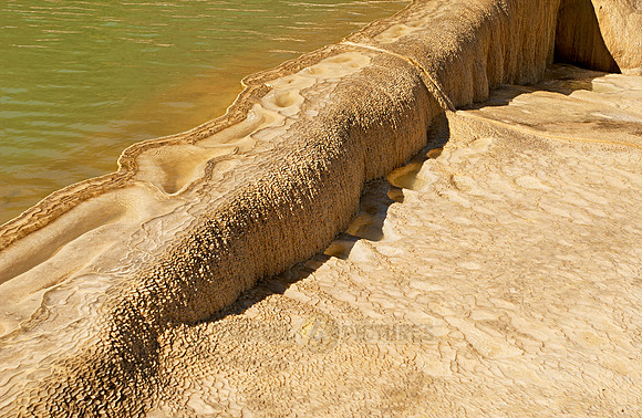 versteinerter Wasserfall