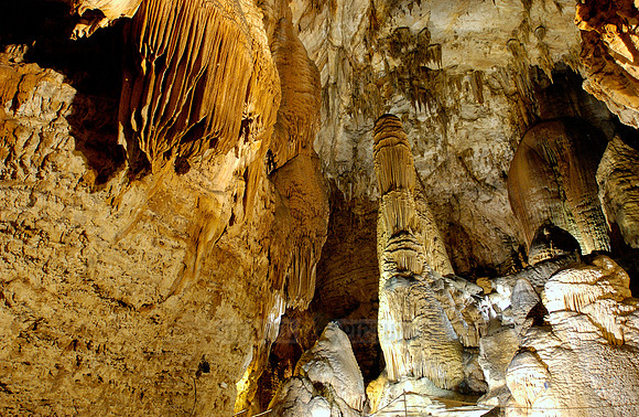 sinter cave Su Marmuri