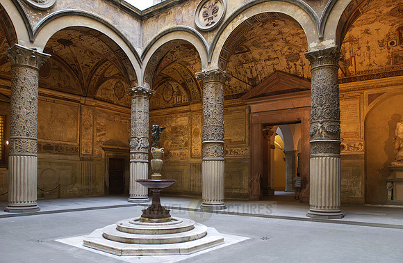 Inner courtyard of Palazzo Vecchio
