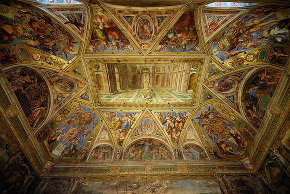 Raphael Rooms, room of Constantine