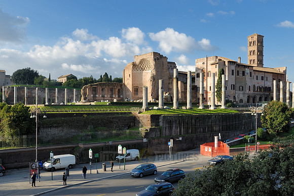 Temple of Venus and Roma in Roman Forum