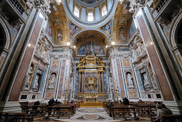 The Borghese Chapel "Cappella Borghese" in Basilica di Santa Maria Maggiore