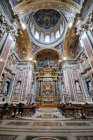 The Borghese Chapel "Cappella Borghese" in Basilica di Santa Maria Maggiore