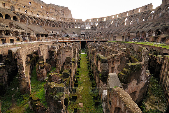interior of Colosseum