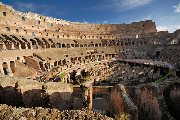 interior of Colosseum