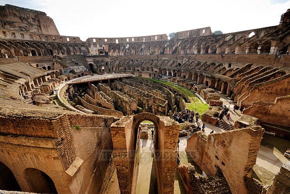 interior of Colosseum