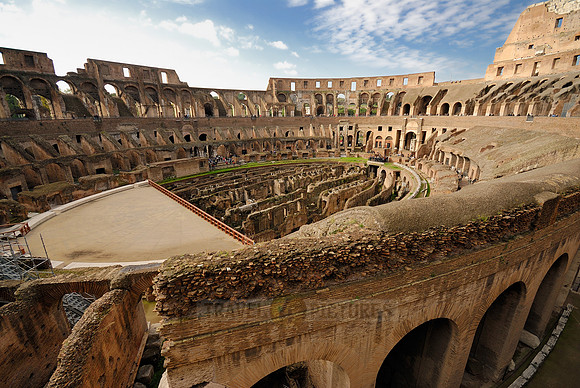 interior of Colosseum