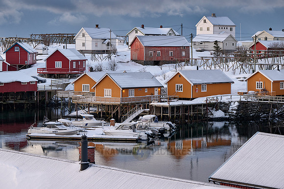 historic fishing village Tind, Lofoten