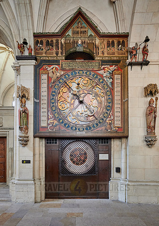 Astronomical clock in St. Paul's Cathedral in Muenster