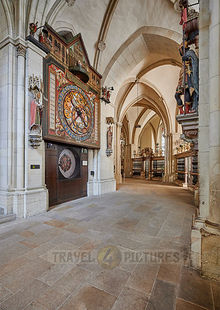 Astronomical clock in St. Paul's Cathedral in Muenster