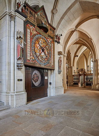 Astronomical clock in St. Paul's Cathedral in Muenster
