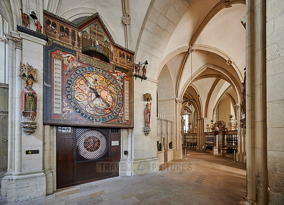 Astronomical clock in St. Paul's Cathedral in Muenster