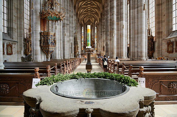interior shot of church Munster St. Georg