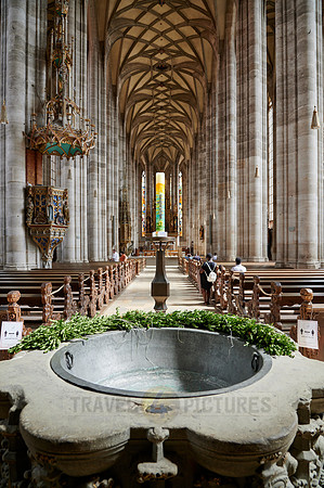interior shot of church Munster St. Georg