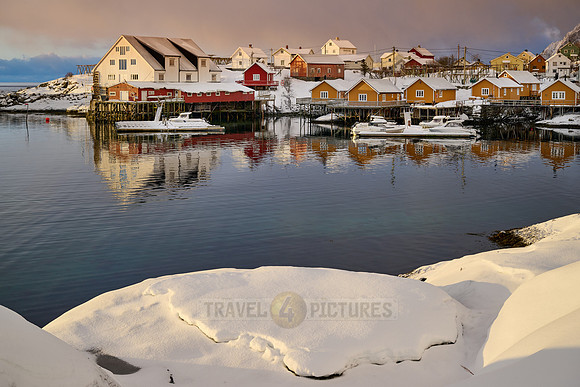 historic fishing village Tind, Lofoten