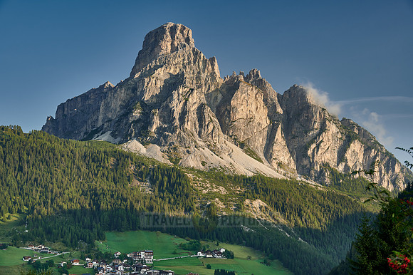 view on Mount Sassongher