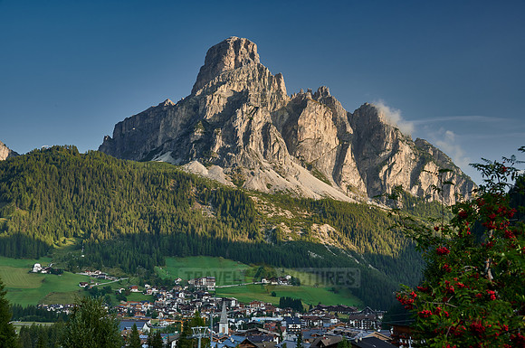 view on Mount Sassongher
