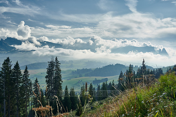 Clouds over the Alpe di Siusi