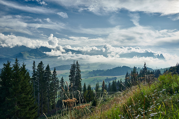 Clouds over the Alpe di Siusi