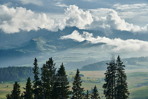 Clouds over the Alpe di Siusi
