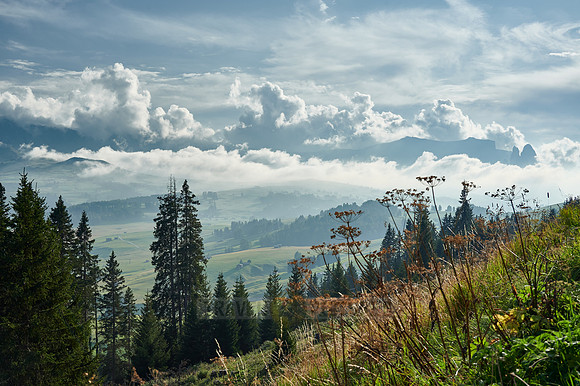 Clouds over the Alpe di Siusi