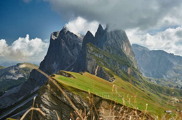 Seceda, nature park Puez-Geisler