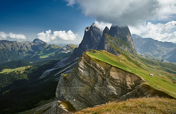 Seceda, nature park Puez-Geisler