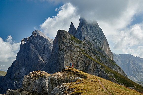 Seceda, nature park Puez-Geisler