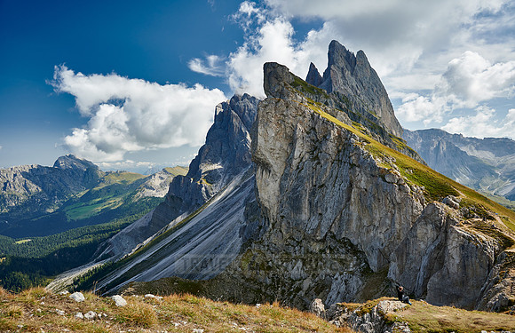Seceda, nature park Puez-Geisler