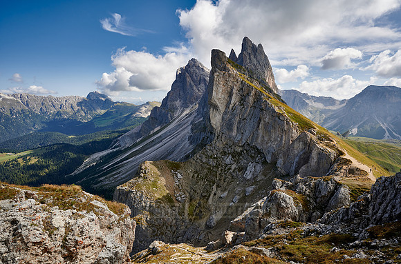 Seceda, nature park Puez-Geisler