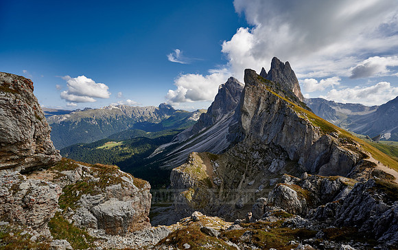Seceda, nature park Puez-Geisler