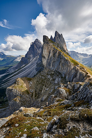 Seceda, nature park Puez-Geisler