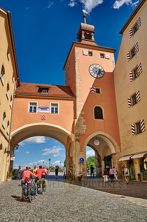 bridge Tower  and Salzstadel, Regensburg