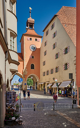 bridge Tower  and Salzstadel, Regensburg