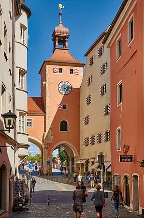 bridge Tower  and Salzstadel, Regensburg