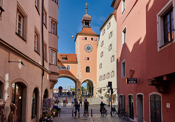 bridge Tower  and Salzstadel, Regensburg