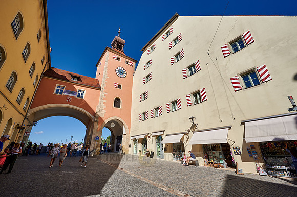 bridge Tower  and Salzstadel, Regensburg
