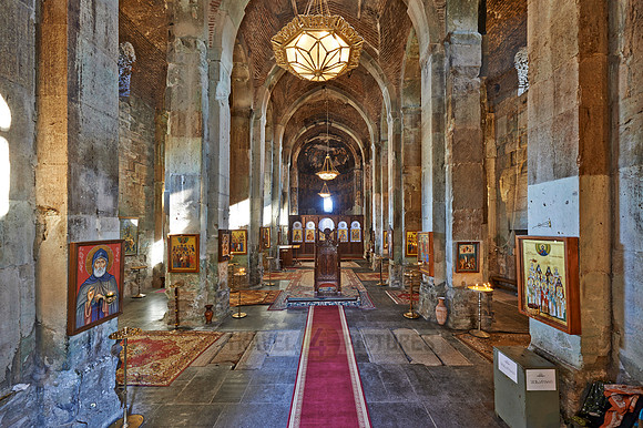 interior shot Bolnisi Sioni Cathedral