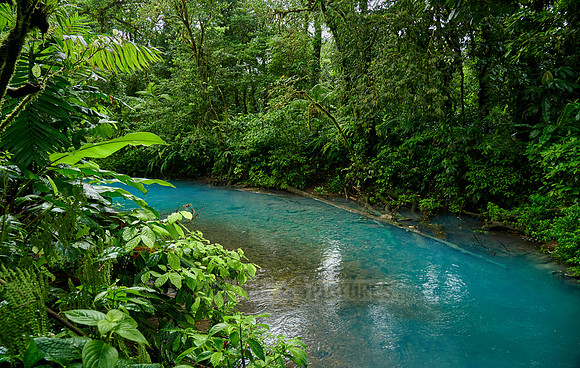 blue river Rio Celeste