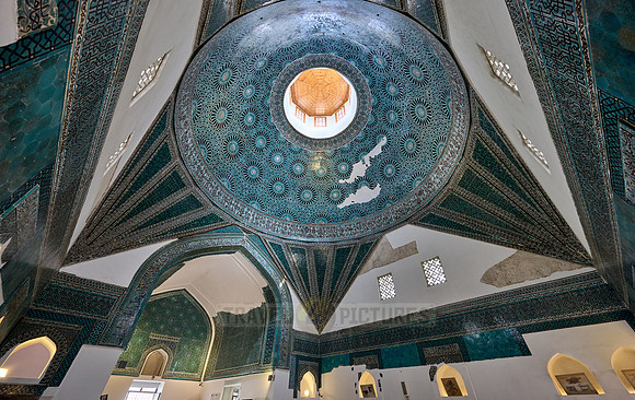 interior of Karatay Madrasa museum, Konya