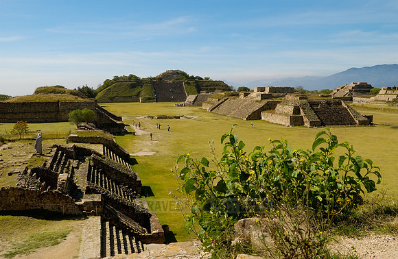 Pyramids of  Monte Alban